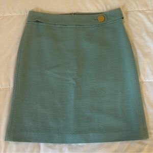 Magaschoni Collection Green/Sage A-Line Skirt